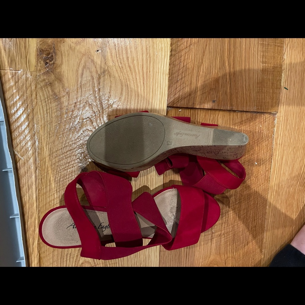 Red wedges